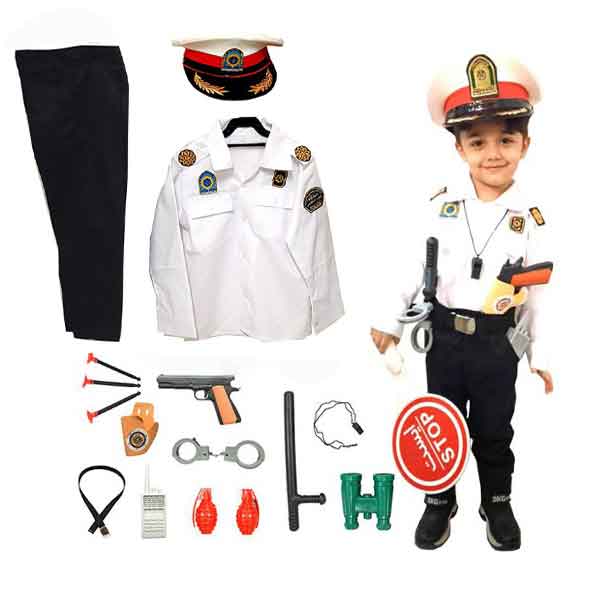 egcrtgrtg لباس پلیس ناجا بچه گانه در سایز بندی مختلف